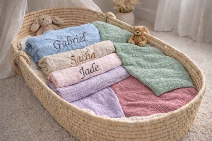 Couvertue Gaz de coton