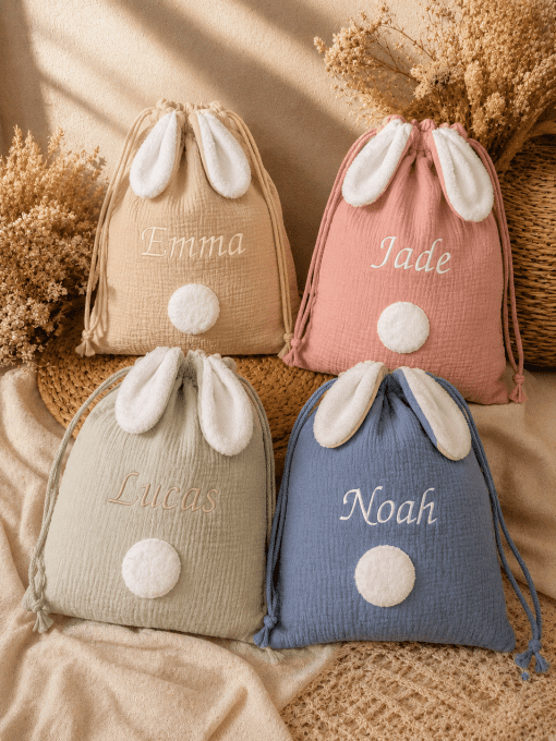 Petit baluchon en gaze de coton