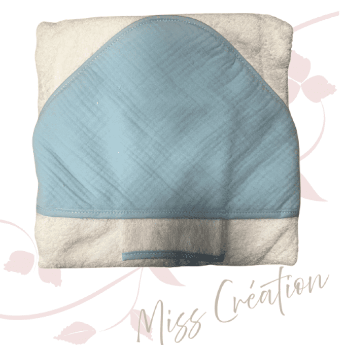 Sortie de bain gaze de coton